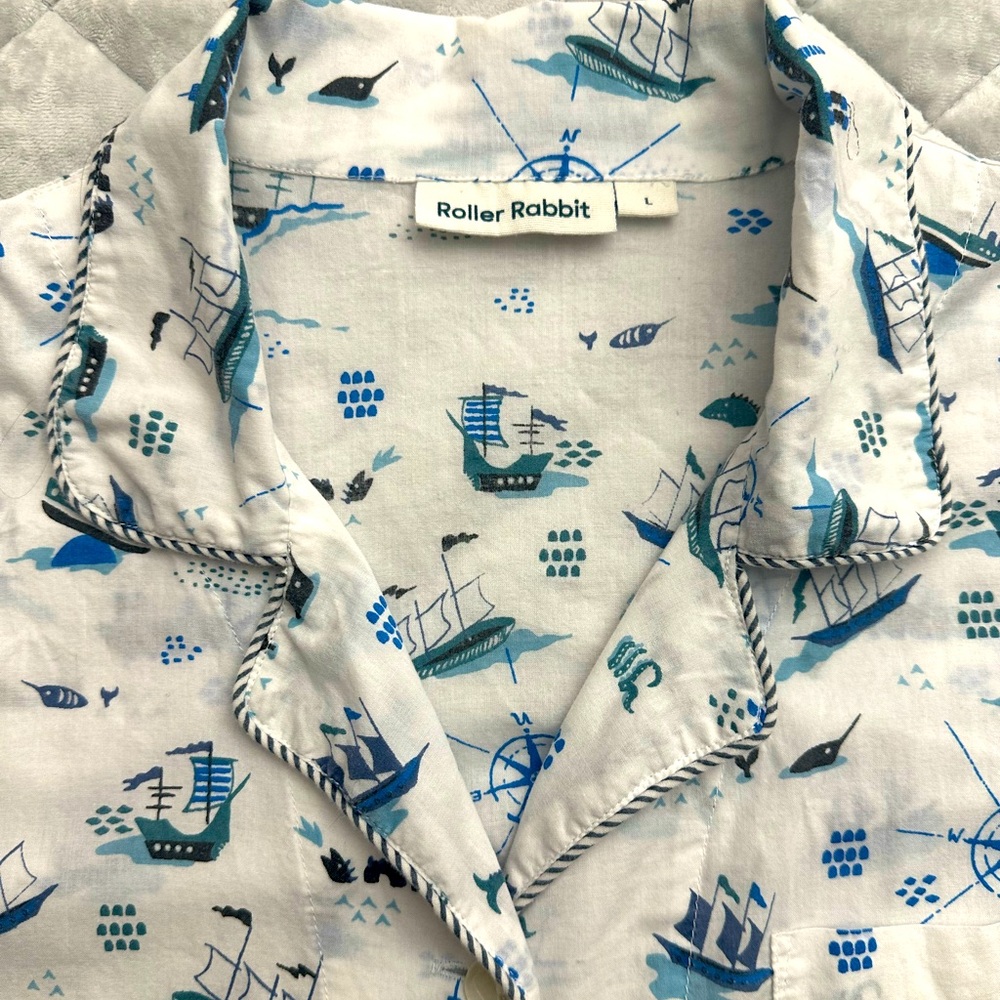 Roller Rabbit Nautical Pajama Set - Picture 2 of 5